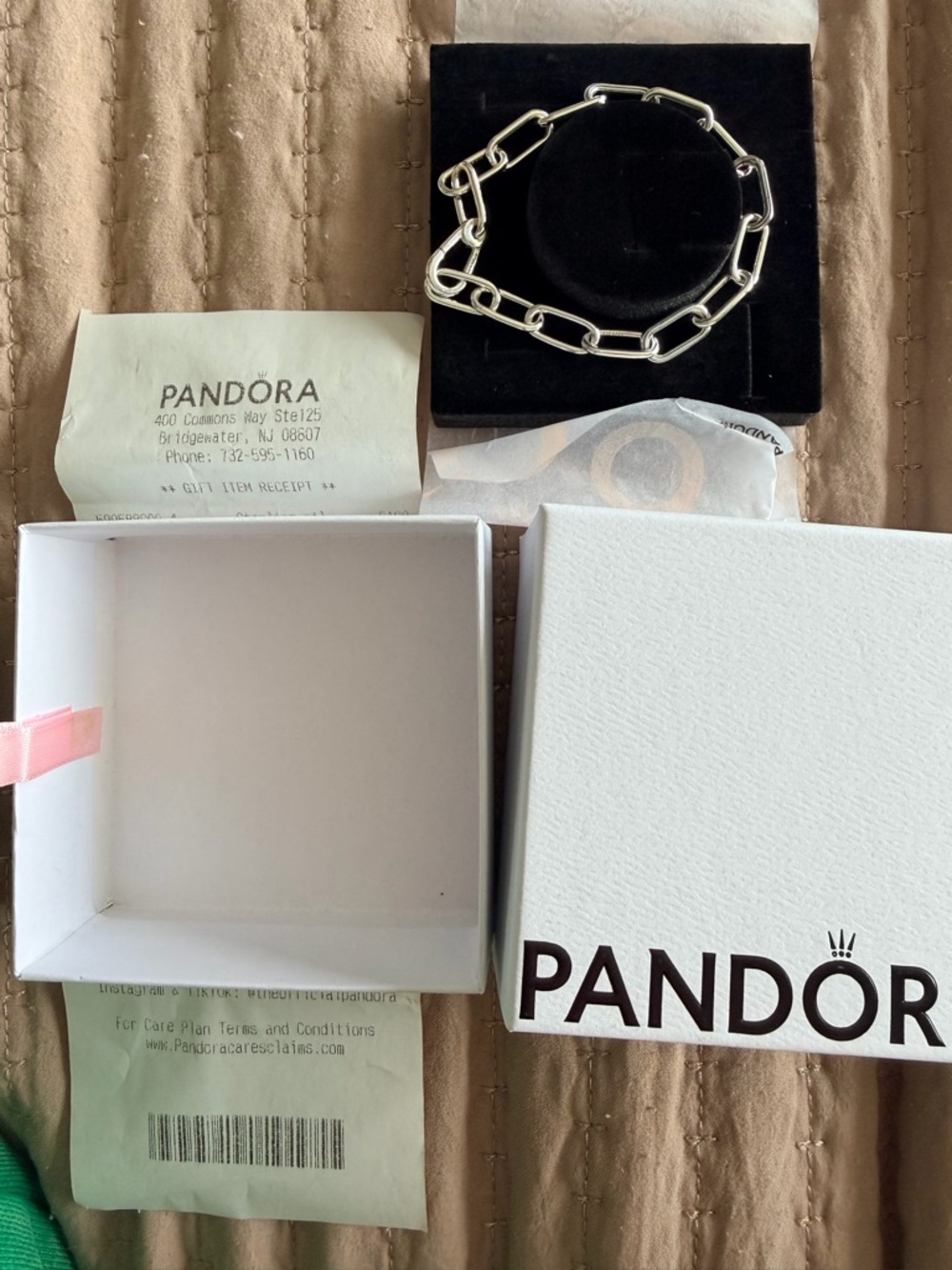 Pandora 7 inch  Link chain Bracelet